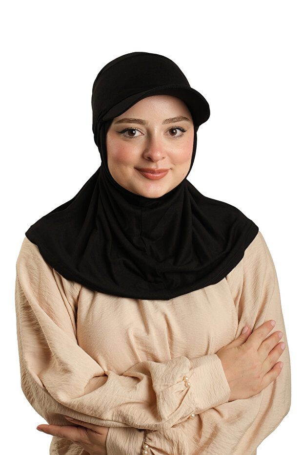 وشاح تشيستيرفول أسود عملي جاهز للارتداء مع قبعة، مصنوع من الفيسكوز، تصميم عادي 2513_01