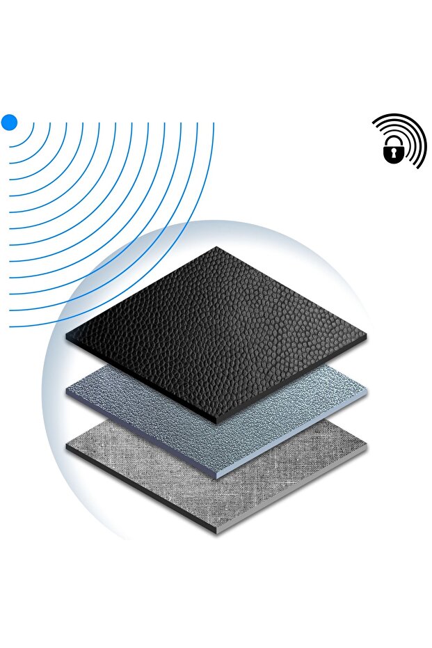 Wallet + pen + keychain set PTN ZDE-05 RED - 11