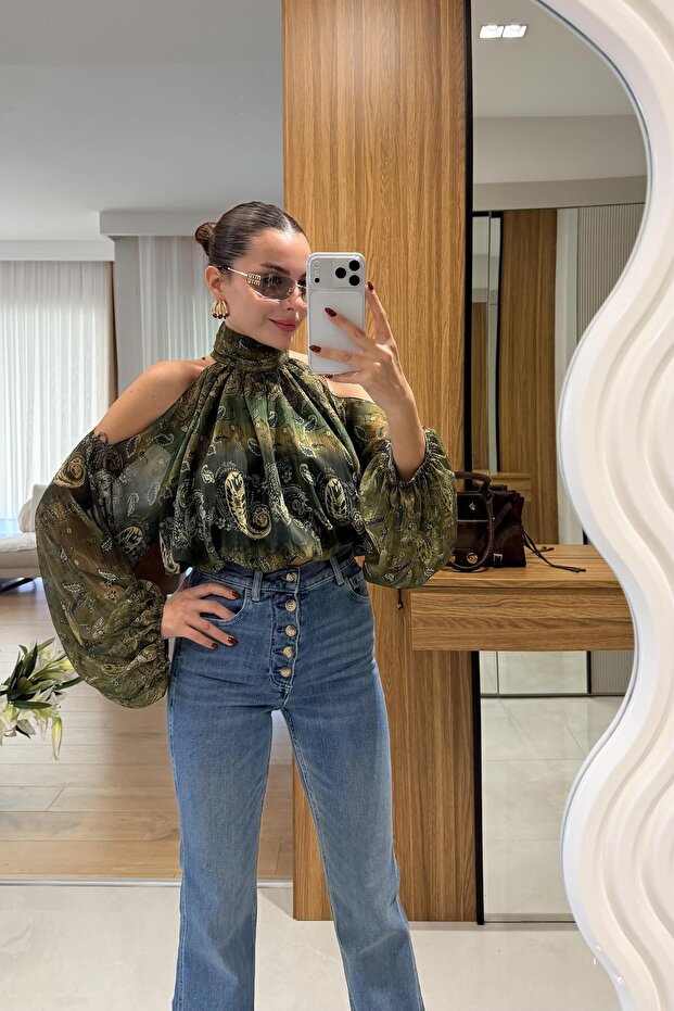 Doen Düğmeli İspanyol Jean - 2