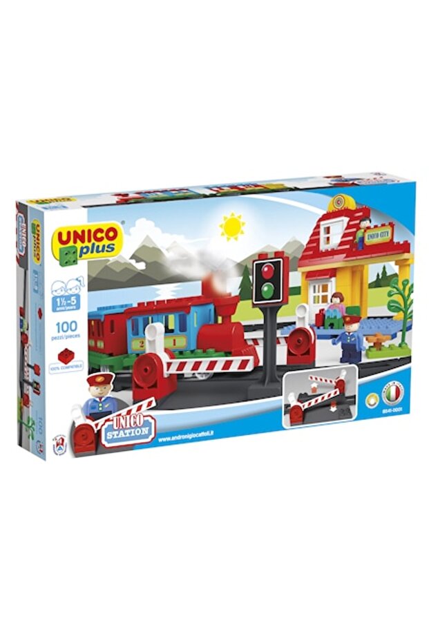 Large Construction Block Set - Train - 1