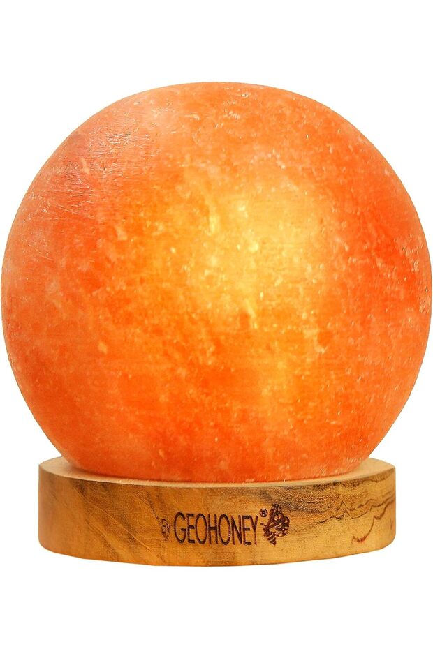 Himalayan Salt Lamp with USB Mini - Round Shape