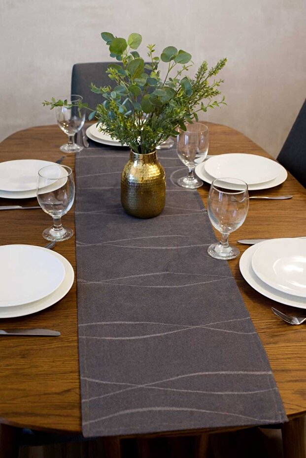 100% Cotton Jacquard Woven Vintage Runner 45 X 150 cm