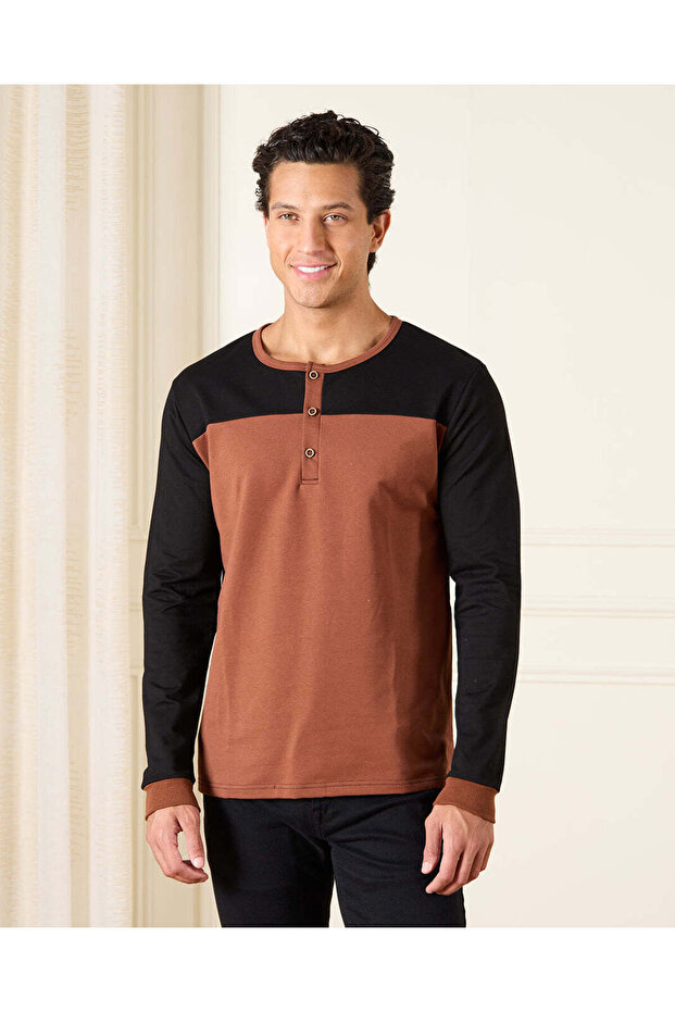 Men Black Basic T-shirt - 1