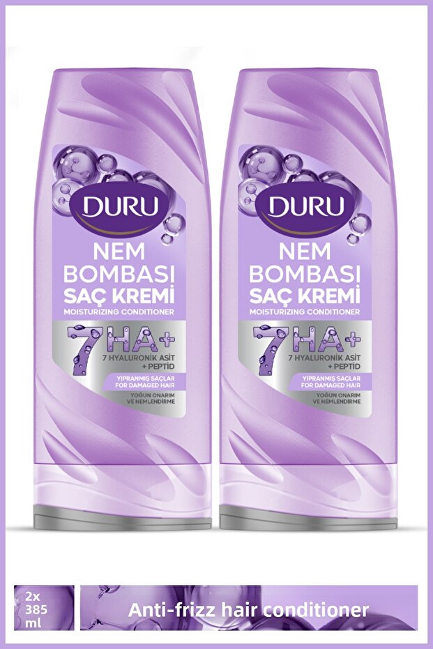 Moisture Bomb Intensive Repair and Moisturizing Conditioner for Damaged Hair 2X385 ml