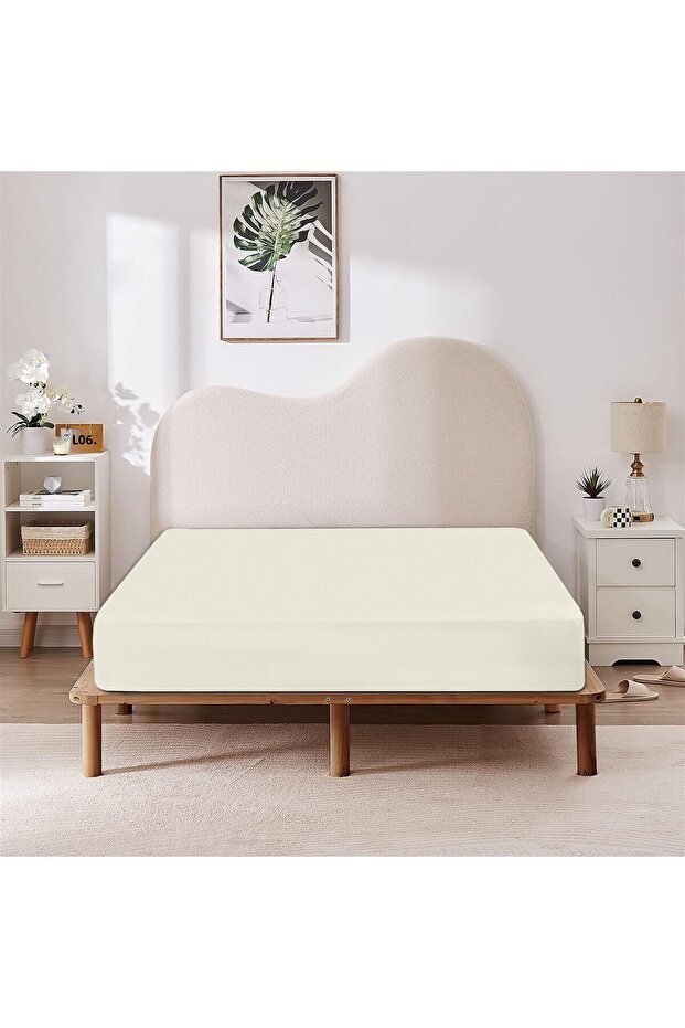 100% Cotton Combed Elastic Sheet - 1