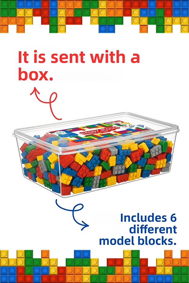 Educational Building Blocks with Tutorial Box 249 Pieces – Block Set for Developing Problem-Solving and Creativity - 3