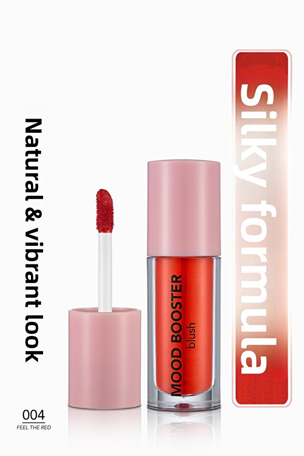 Intense Pigmented Liquid Blush (RED) - Mood Booster Lbl004 Feel The Red -8682536043731