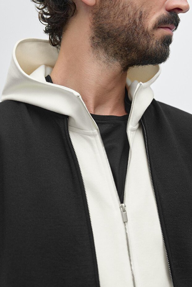 Pamuklu jogger süveter - 4