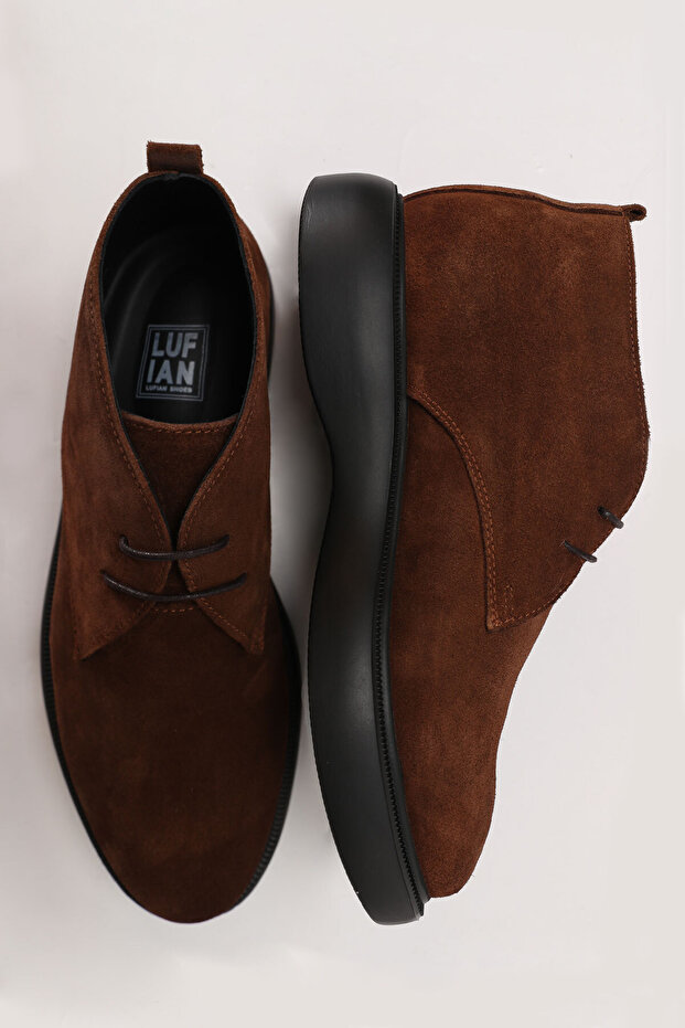 Oleoso Erkek Deri Bot Taba - 5