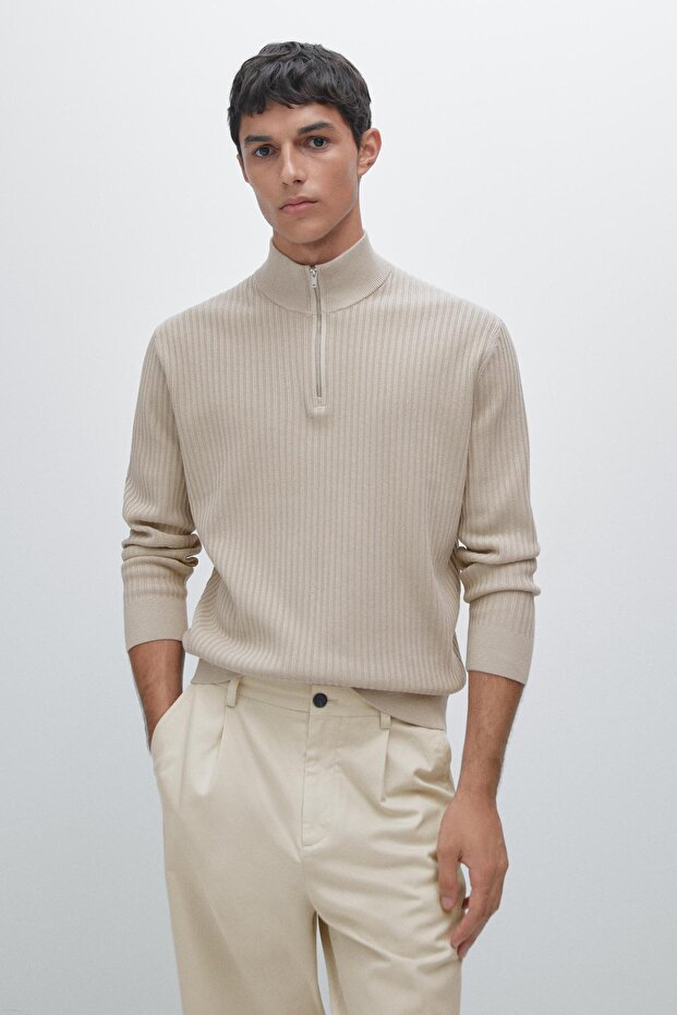 Dik yaka triko kazak - 2