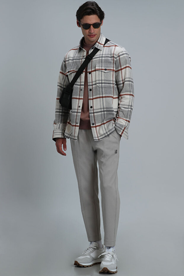 Fresh Erkek Basic Gömlek Regular Fit Tarçın - 4