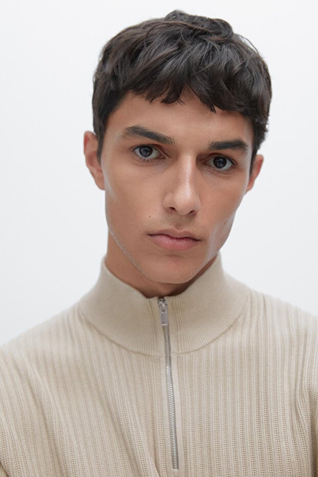 Dik yaka triko kazak - 4