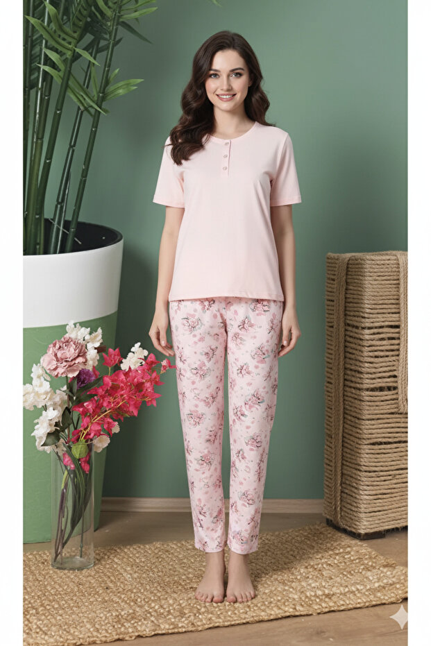 Short Sleeve Women's Pajama Set
