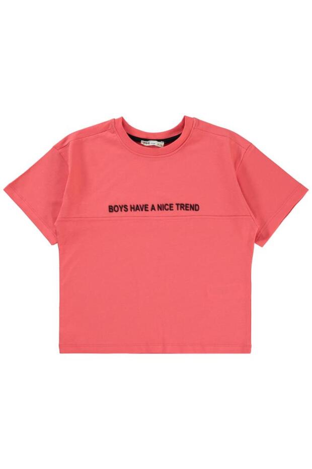 Boy's T-Shirt 10-13 Years Old Yavruağzı