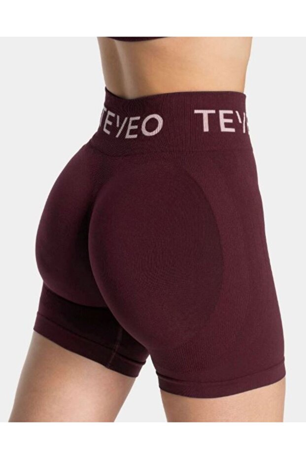 Push-up Detalı Toparlayıcı Kadın Spor Şort - 4