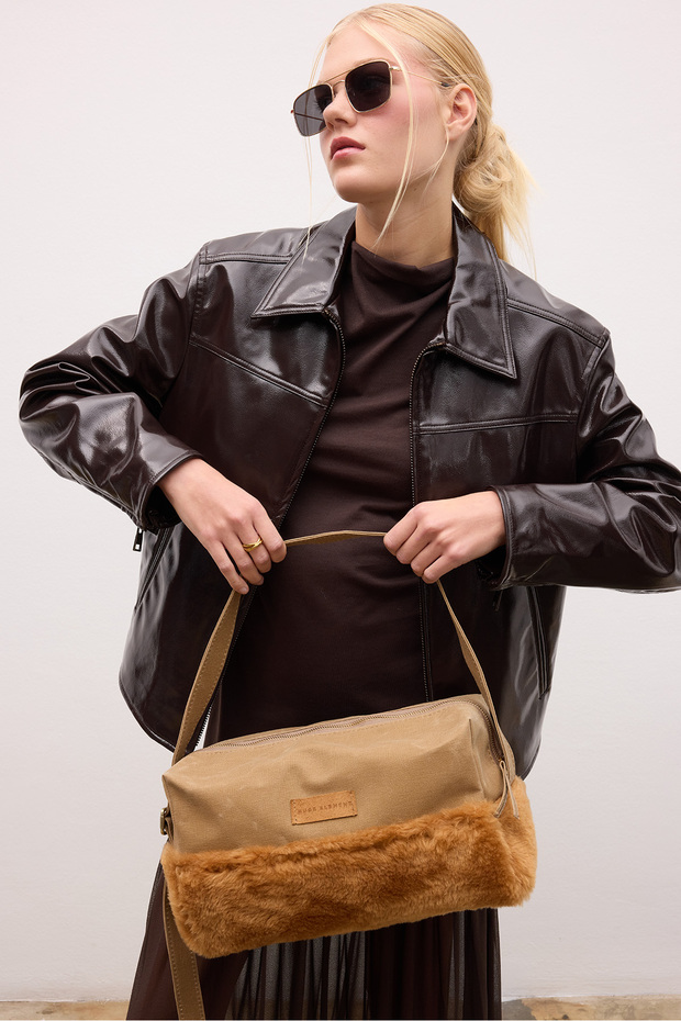 Huge Uppta Bag Beige - 8