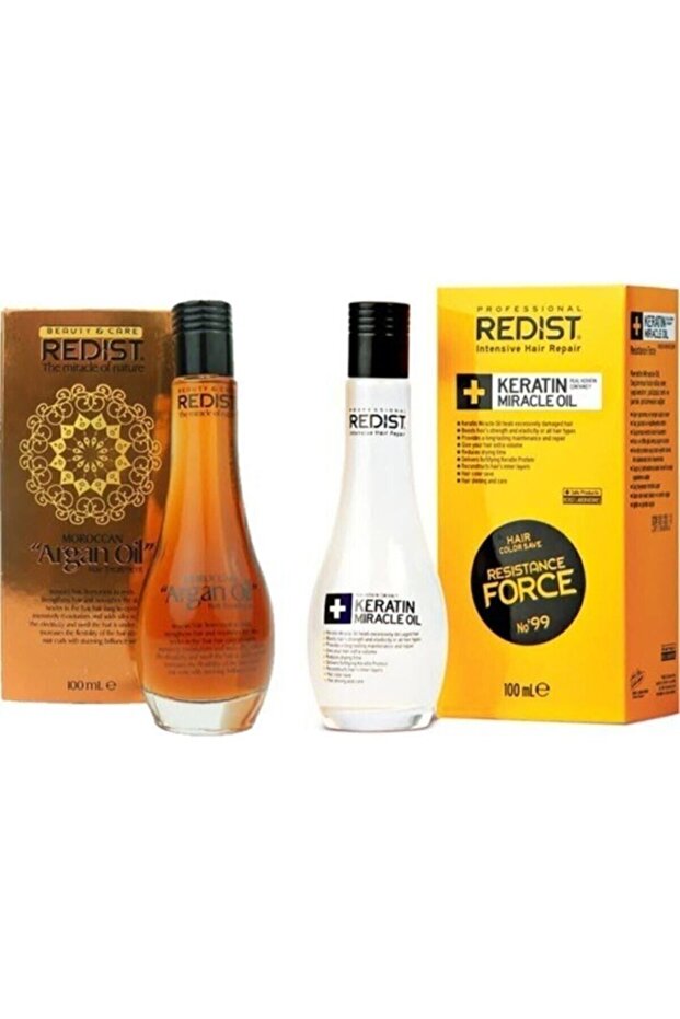 Argan Yağı 100ml + Keratinli Saç Bakım Yağı 100 Ml - 5