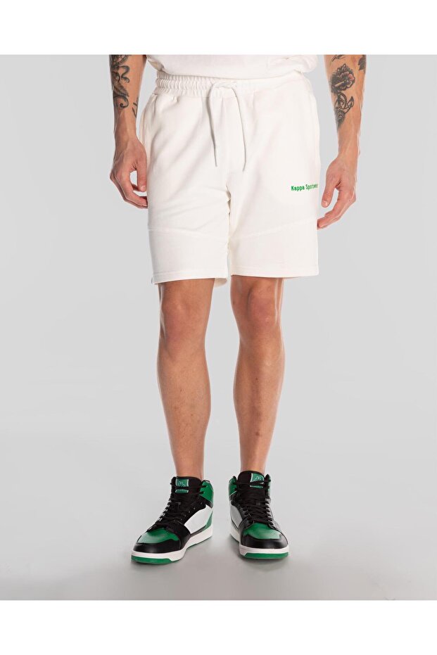 Authentic Vincent Erkek Beyaz Regular Fit Şort - 1