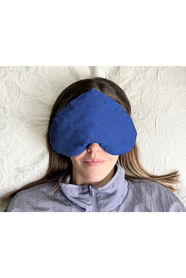 Lavender Eye Pillow Heart Meditation Eye Patch Valentine's Day Gift