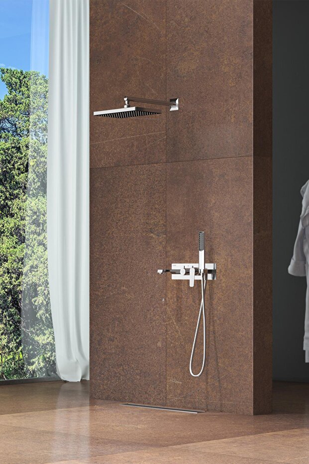 Life Pro Üç Yönlü Duş Seti-Krom - 2