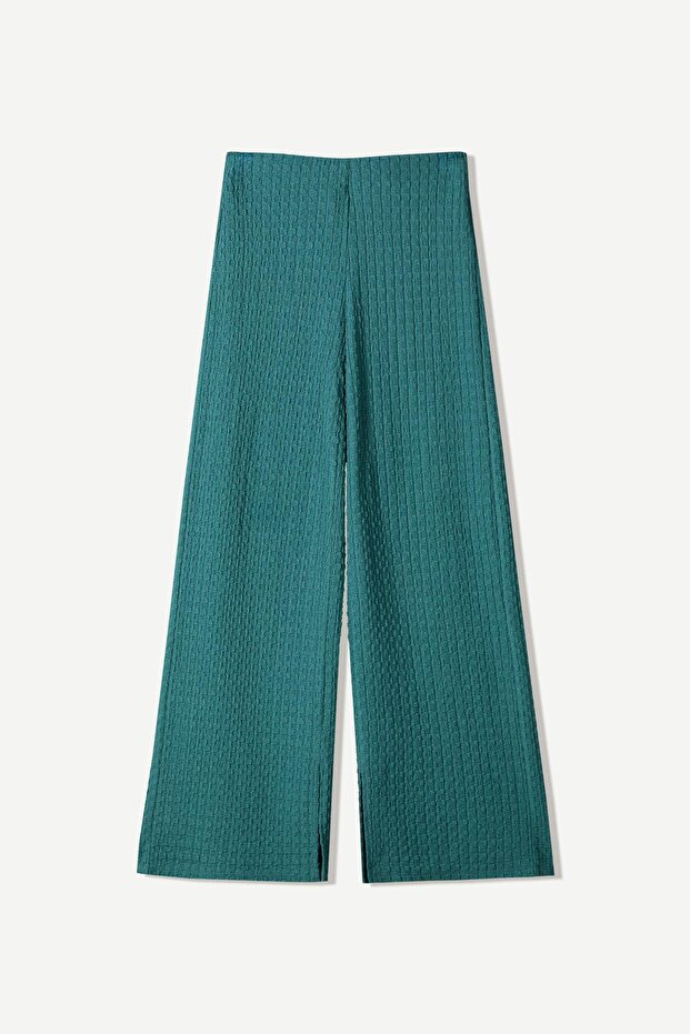 Geniş paça pantolon - 2