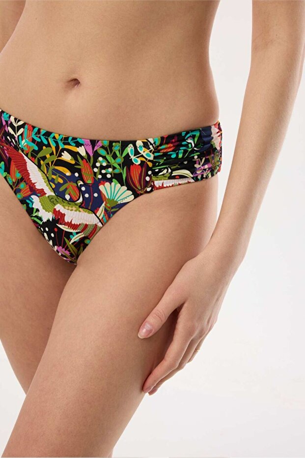 Green Patterned Bikini - 4611 Model Set - 3