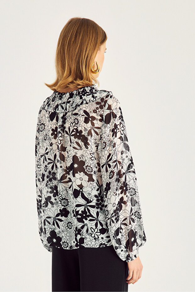 Fırfırlı Bluz - 4