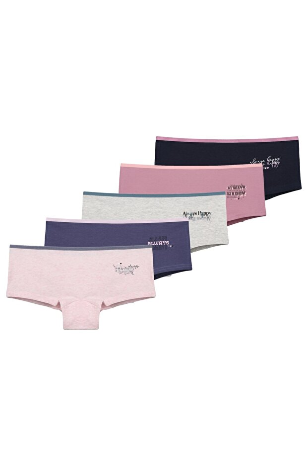 5'li Genç Kız Şort 5771PB27 - 1