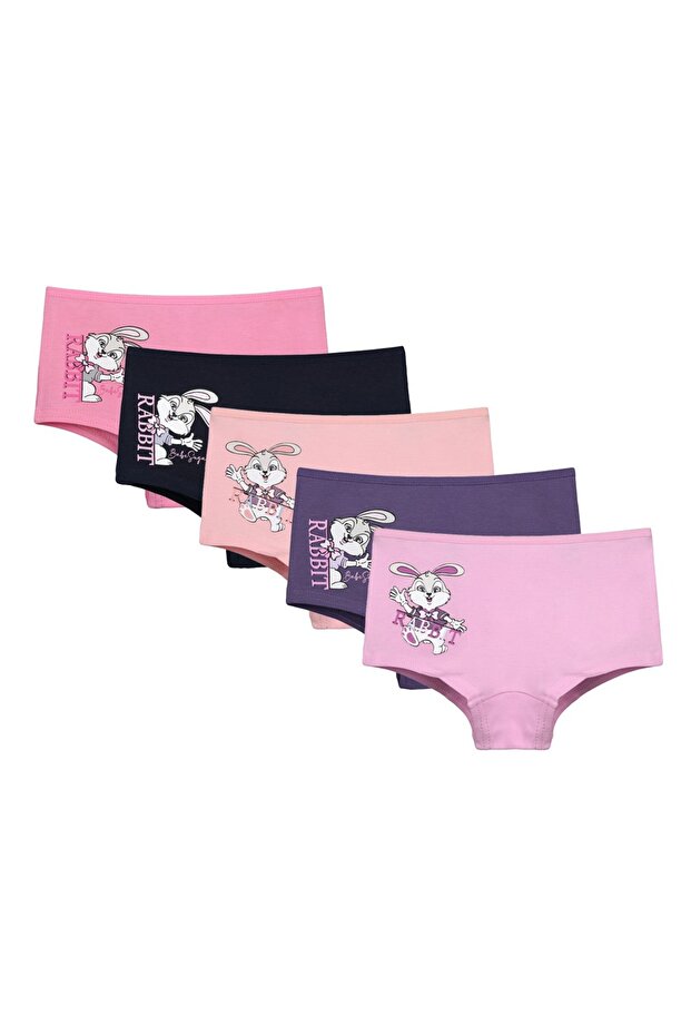 5'li Kız Çocuk Şort 4671PB44 - 1