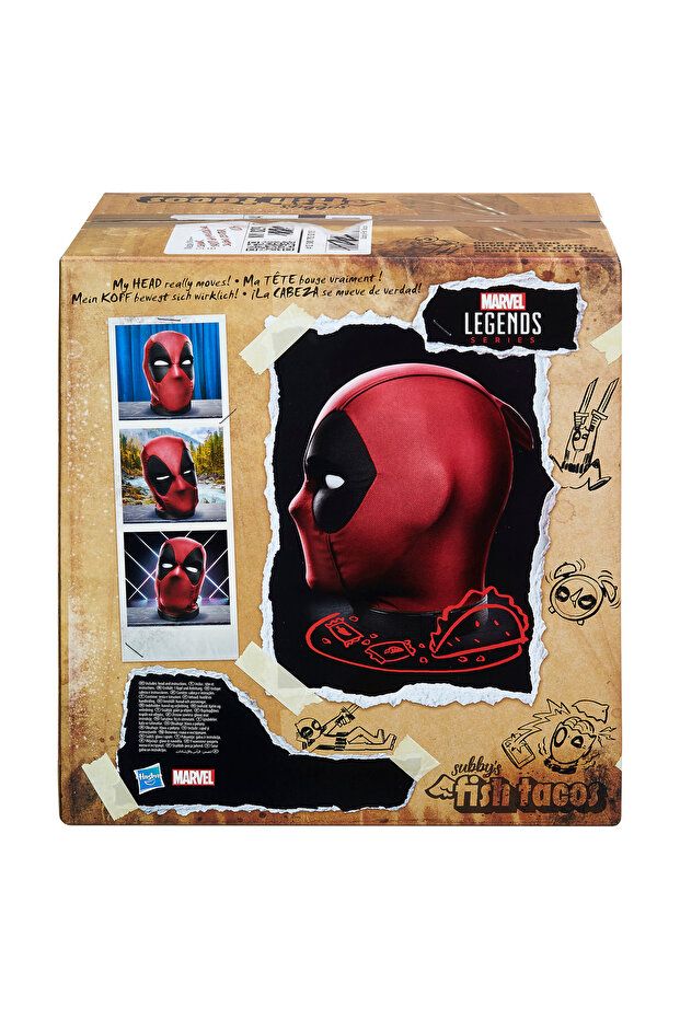 Legends Deadpool’s Head Premium İnteraktif Kafa Heykeli - 5