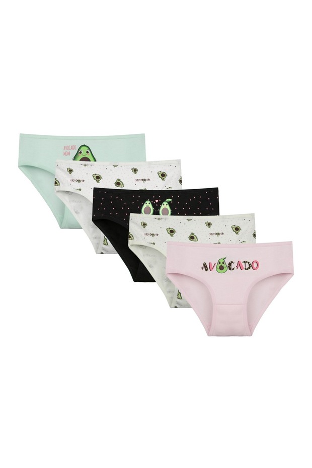 5-Pack of Girls' Underwear