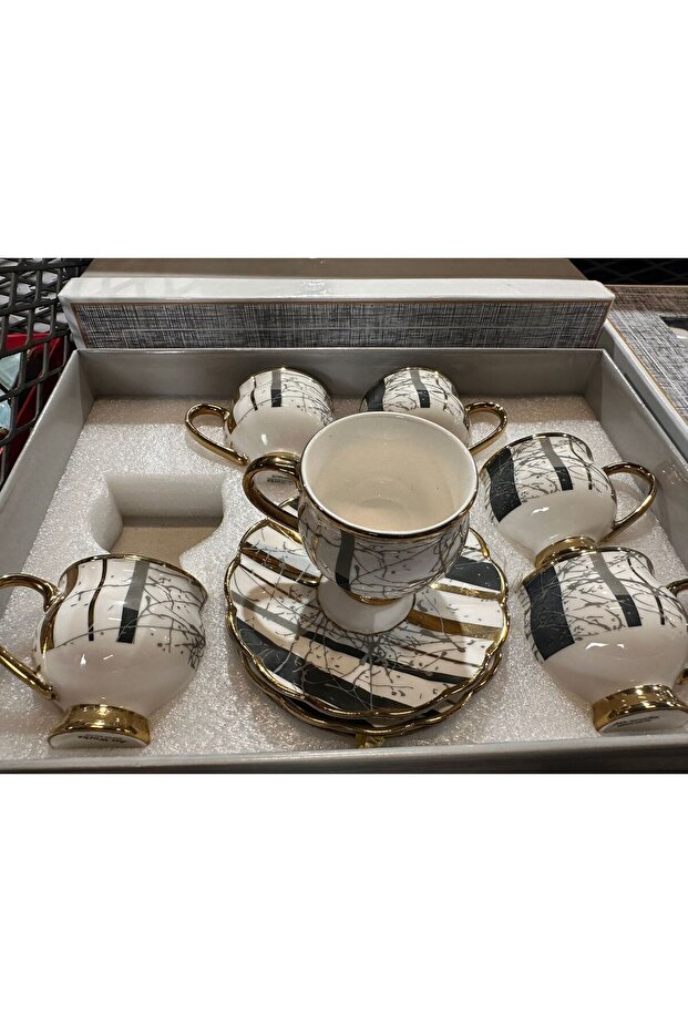 Marble patterned cup set - 3
