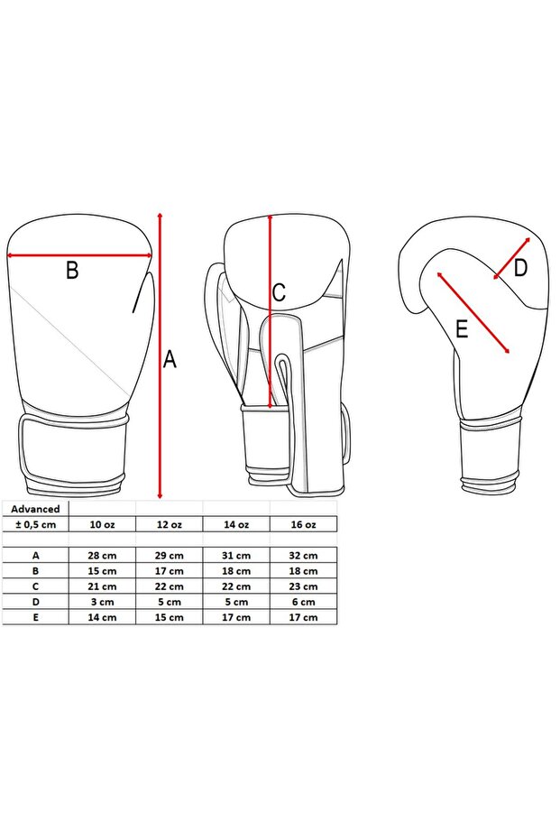 4select Hakiki Deri Boks Eldiveni - 8