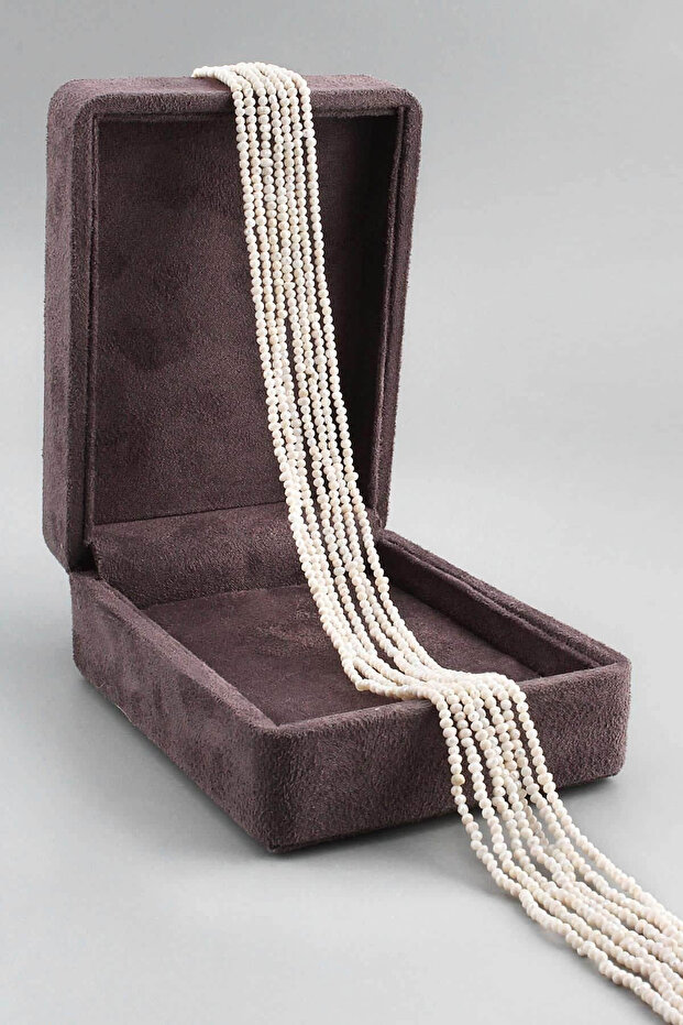 Pearl Natural Stone Shiny Sphere Cut 2mm Strand [Aa]
