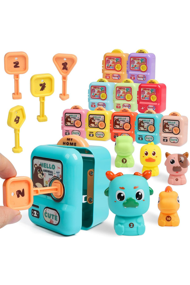 Montessori Educational Toy for Children - Interactive Matching, Sorting and Counting Set - 1