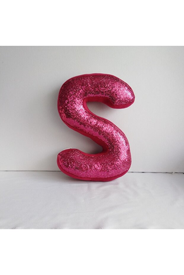 Harf Yastık Payetli ' S' - 6
