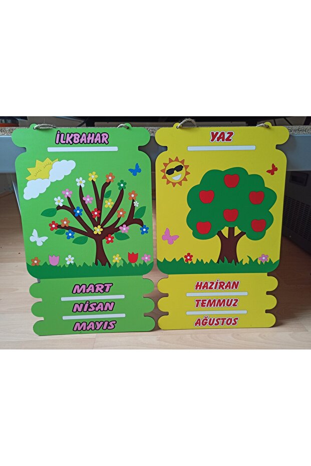 AHŞAP MEVSİM ŞERİDİ - 6