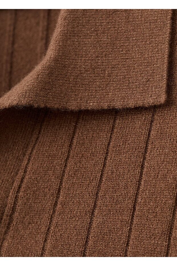 %100 kaşmir polo kazak - 7