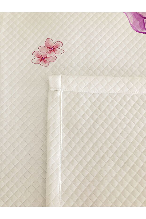 Prenses Kız Desenli, Baskılı Tek Kişilik ve Çocuk Pike Takımı - 5