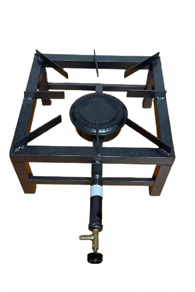 28x28 cm Sanayi Tipi Ocak Volkan Ocak Kare Ocak Büyük Aşcı Aşçı Ateş Lokanta Ocağı - 1