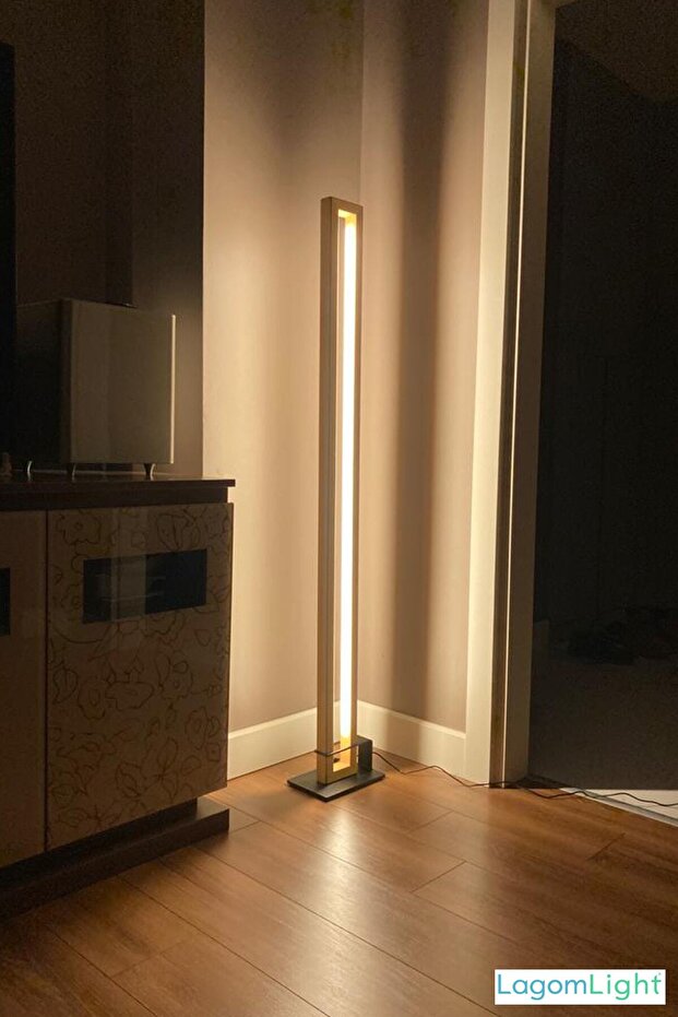 Led Ahşap Lambader Köşe Lambası - 2