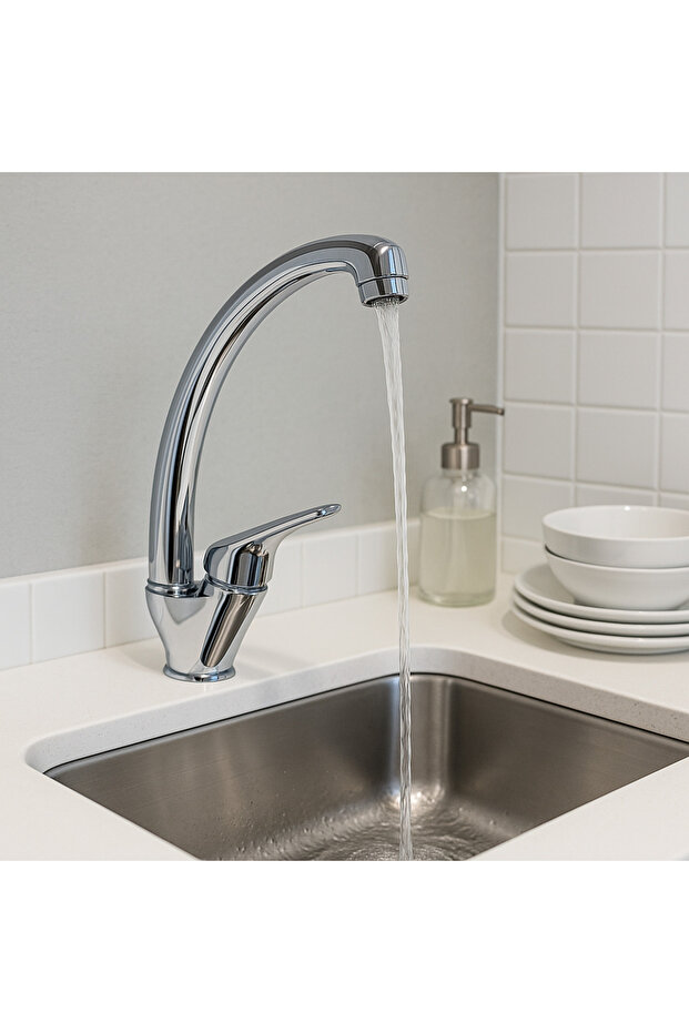 Dalyan Water Fittings Swan Kitchen Faucet - Ergonomic and Aesthetic Design