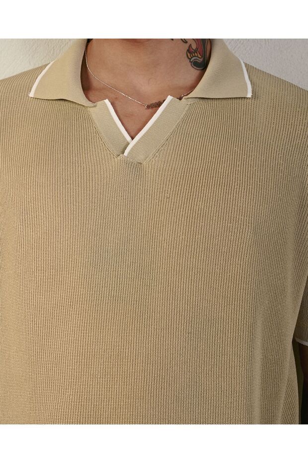 Oversize Premium Basic Triko T-shirt - 3