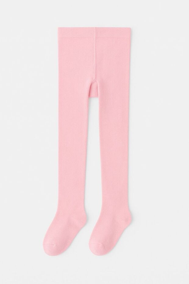 2 Pack School Socks Washed 77% Bamboo Socks Girls' Pantyhose Pink