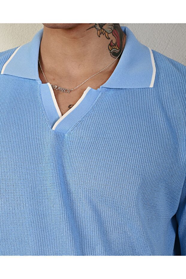 Oversize Premium Basic Triko T-shirt - 3