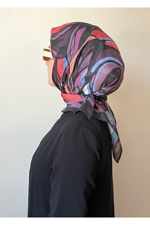 Soft Scarf Rose Pattern - 1