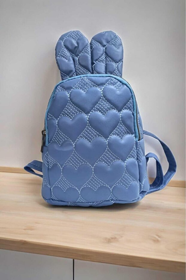 Girl's Bag with Rabbit Ear Heart Nursery Size