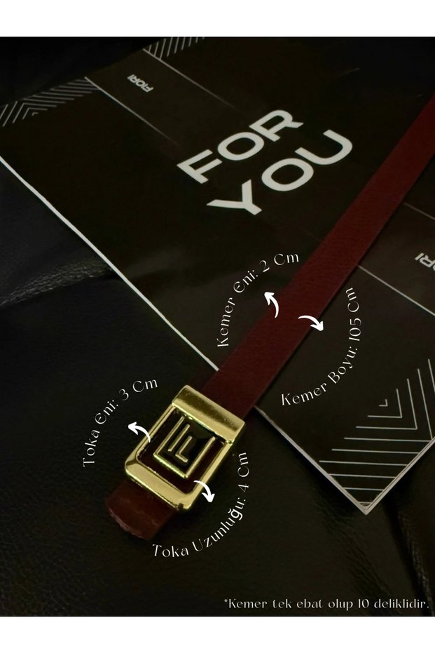 F Logo Gold Buckle Belt for Women, Gold Belt for Women, Pants Belt, Coat Belt