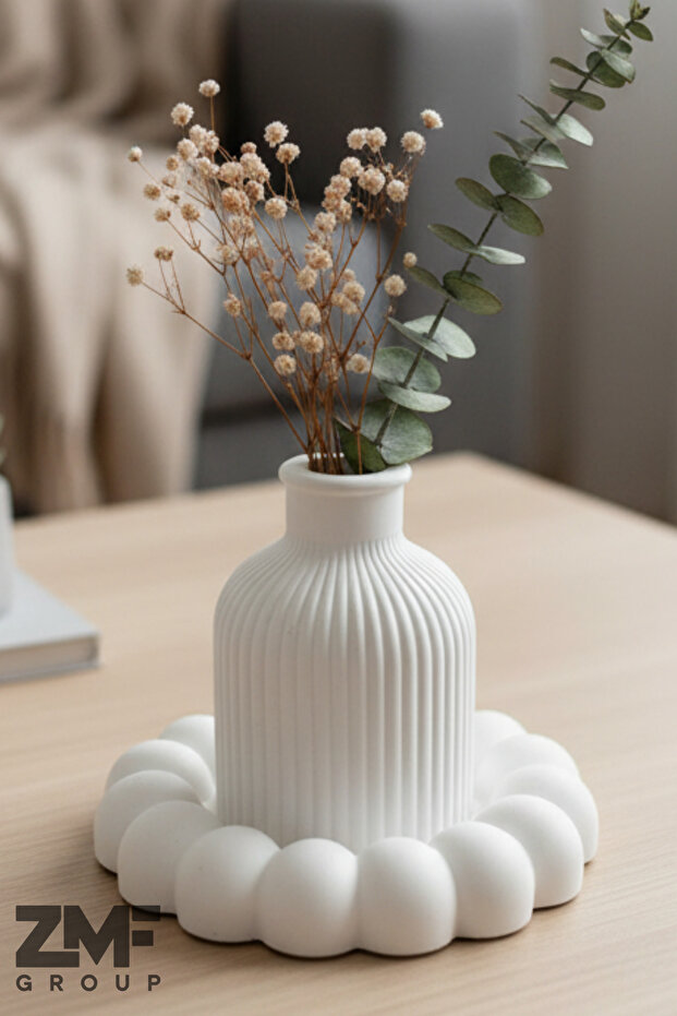 Bubble tabak ve vazo seti - 1