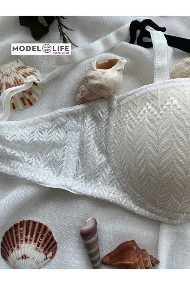 حمالة صدر مزدوجة الأربطة بدون تفاصيل داخلية مبطنة - 3